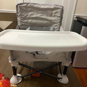 Portable High Chair with Tray
